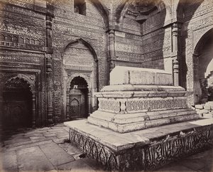 Delhi. Tombeau de l