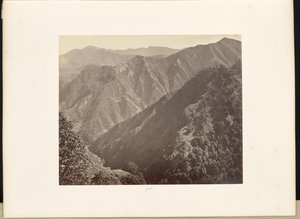 Simla ; Khuds au nord de Jakko, et les collines de Mahassoo - Samuel Bourne