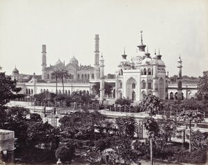 Tombe de Zinat Algiya dans le complexe Imambara de Husainabad - Samuel Bourne