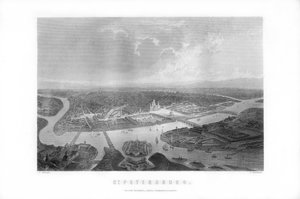 Saint-Pétersbourg, nord-ouest de la Russie, 1893