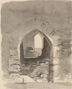 Une entrée voûtée dans un bâtiment en ruine - Samuel Davis