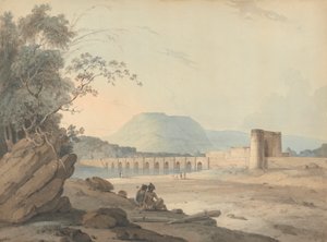 Bidzee Ghur, pris près du village de Mow [Mhow]