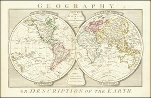 Carte du monde de 1794 par Samuel Dunn - Samuel Dunn