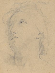 Étude pour Le Jugement de Jupiter (Marpessa, tête)
