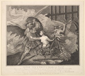 Satan, le Péché et la Mort, Le Paradis Perdu, Livre II, 1er mai 1788