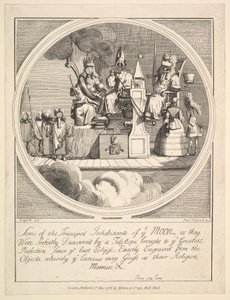 Quelques-uns des principaux habitants de la Lune, tels qu