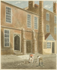 Vestiges du château de Bristol sur une maison à Castle Green - Samuel Jackson