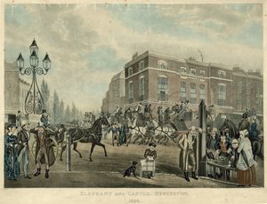 Elephant and Castle, Newington, Londres, 1826