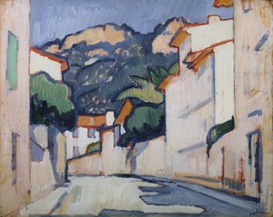 Scène de rue, Cassis, vers 1913