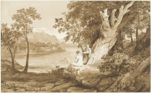 Illustration de Comus, 1811 - Samuel John Stump