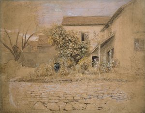 Maison et jardin à Tintern, 1835