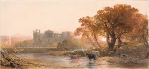Soir en Italie—la Villa Déserte - Samuel Palmer