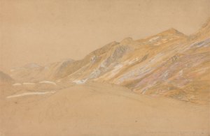 Montagnes près du repos du voyageur près de Dolgelly