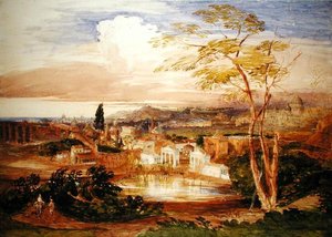 Rome depuis les jardins Borghese