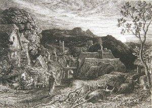 Le crieur - Samuel Palmer