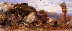 La lune montante - Samuel Palmer