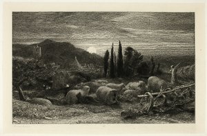 La lune montante