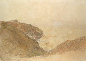Vue de Clovelly, Devon, vers 1848-49