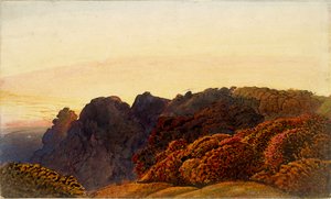 Crépuscule Jaune, vers 1830