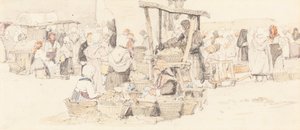 Un marché en plein air