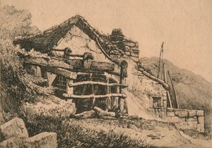 À Tintagel, 1816 - Samuel Prout
