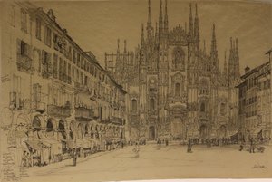 Cathédrale, Milan, date inconnue