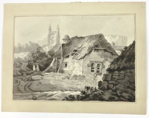 Chalets et clochers - Samuel Prout
