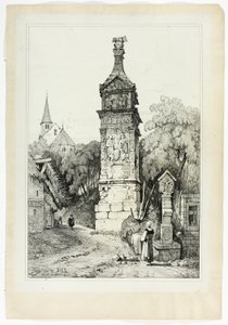 Colonne romaine à Igel