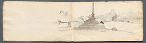 Carnet de croquis : Norham, 1814