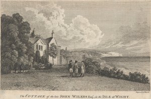 Le cottage du défunt John Wilkes, Esquire, sur l