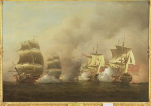 Action au large du Cap de Bonne-Espérance, 9 mars - Samuel Scott