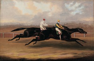 Le Hollandais volant et Voltigeur courant la grande course - Samuel Spode