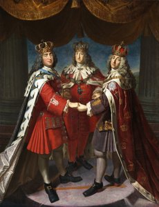 Alliance des rois Frédéric Ier en Prusse, Auguste II le Fort et Frédéric IV du Danemark, 1709