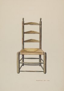 Chaise à Dossier Échelle de Pennsylvanie - Samuel W. Ford