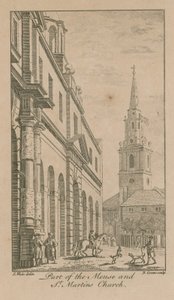 Partie de la Meuse et église Saint-Martin - Samuel Wale