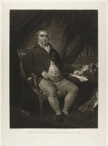 Portrait de Charles James Fox