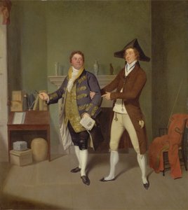 John Quick et John Fawcett dans The Way to Get Married de Thomas Moreton, 1796