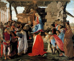 Adoration des Mages, vers 1475 (tempera sur panneau)