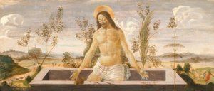Le Christ dans la tombe - Sandro Botticelli