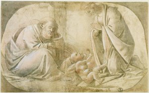 La Sainte Famille - Sandro Botticelli