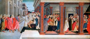 Quatre scènes de la vie de Saint Zénobe, vers 1500
