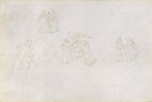 Illustration de la Divine Comédie de Dante Alighieri Purgatorio 17, 1480-1490