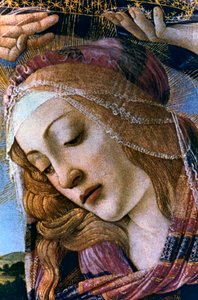 Madone du Magnificat (détail), 1482 - Sandro Botticelli