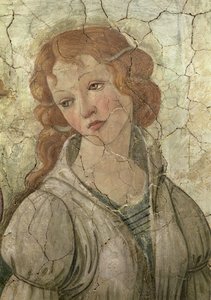 Vénus et les Trois Grâces offrant des cadeaux à une jeune fille (détail) - Sandro Botticelli