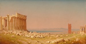 Ruines du Parthénon - Sanford Robinson Gifford