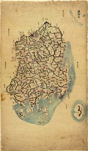 Chosŏn chido. LOC 83675009-1 - Sang Gi Chŏng