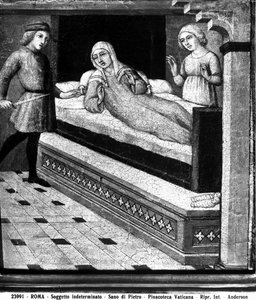 Miracle du bébé mort-né - Sano di Pietro
