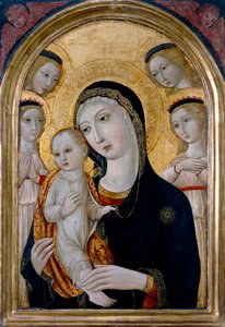 Madone et Enfant avec des anges, vers 1480