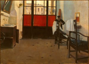 Le coiffeur de Puigcerdà - Santiago Rusiñol