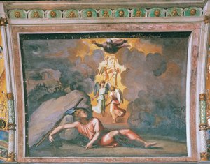 Le rêve de Jacob - Sanzio of Urbino (workshop) Raphael